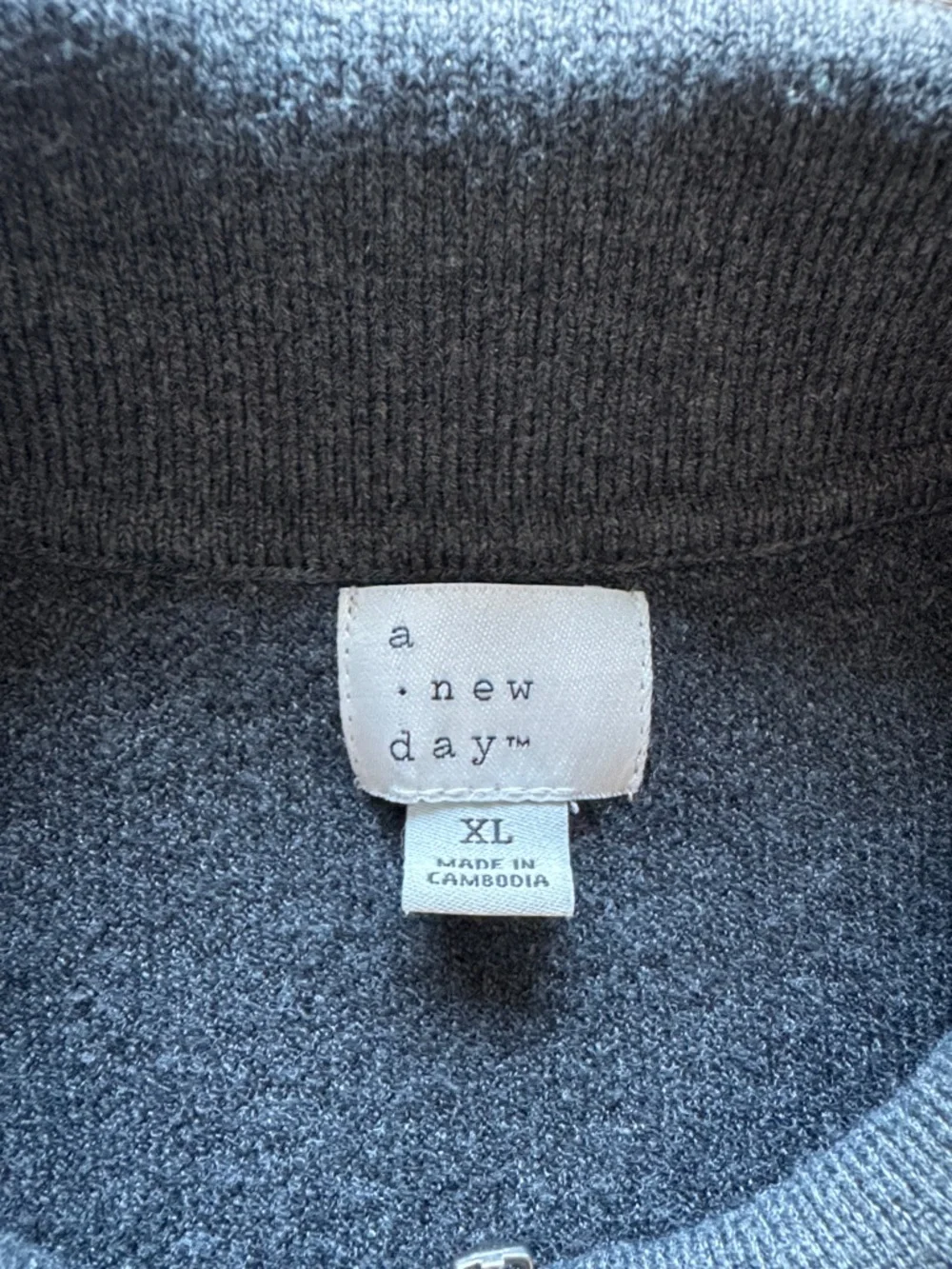 A New Day Women's Full Zip Cardigan - Picture 4 of 4